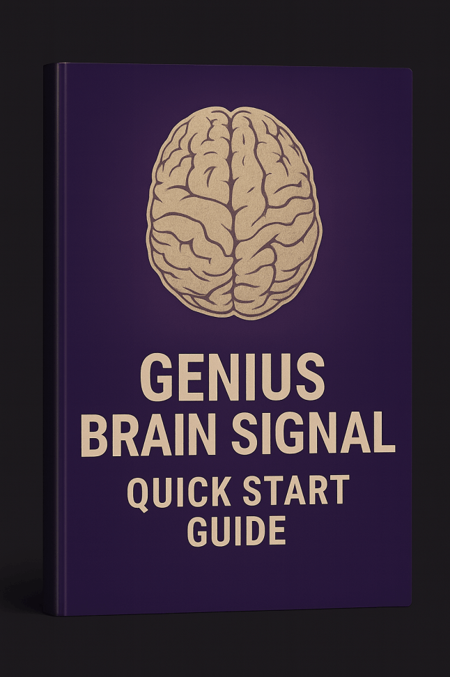 Genius Brain Signal - bonus 1 Quick Start Guide